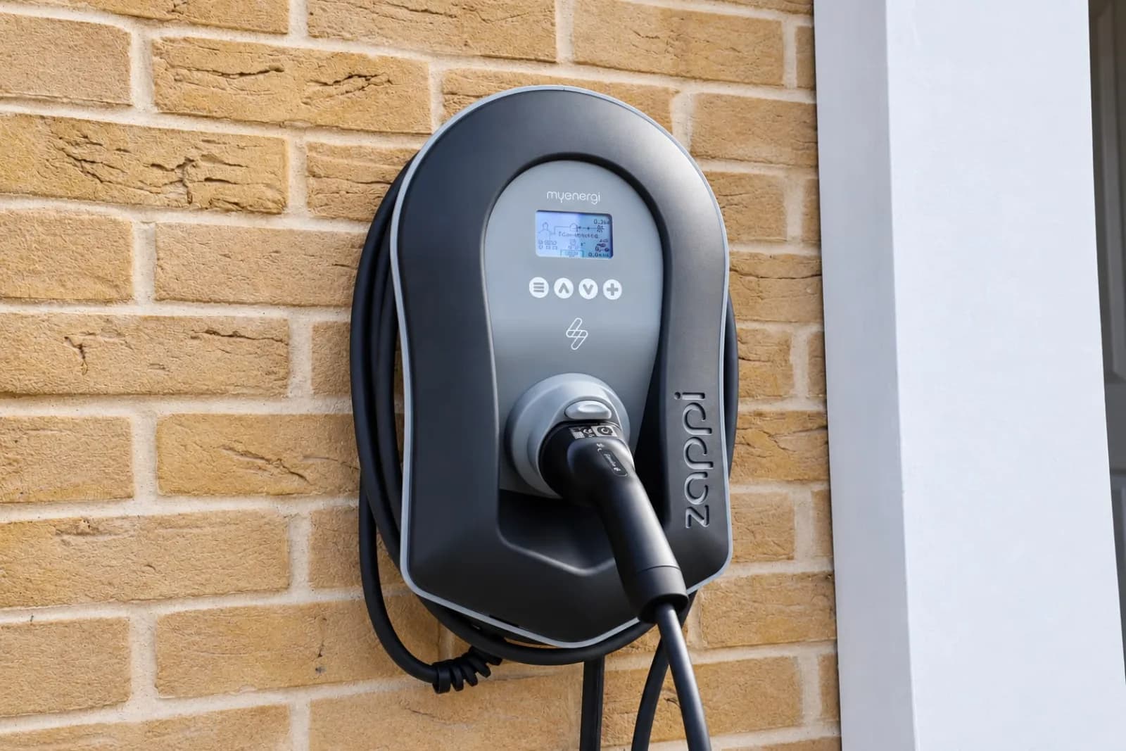 Installed Zappi home EV charge point